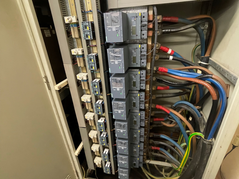 Power station Control Room central panel upgrade at US Naval Support Souda Bay